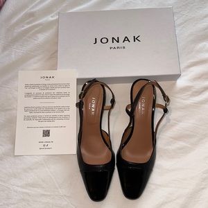 JONAK Baby Heel Slingbacks